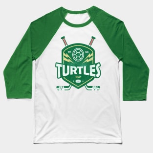 Turtles Hockey Baseball T-Shirt